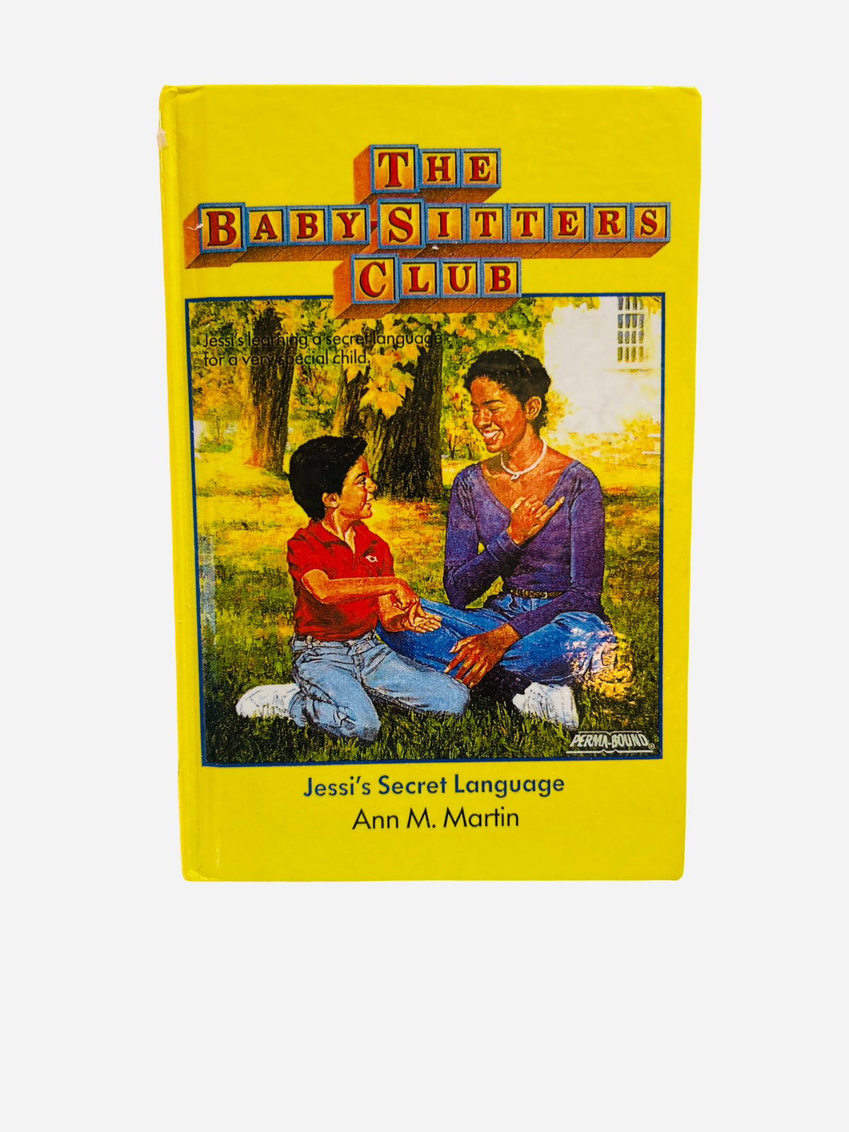 Jessi's Secret Language Ex-Library Hardcover – Baby-Sitters Club #16 by Ann M. Martin
