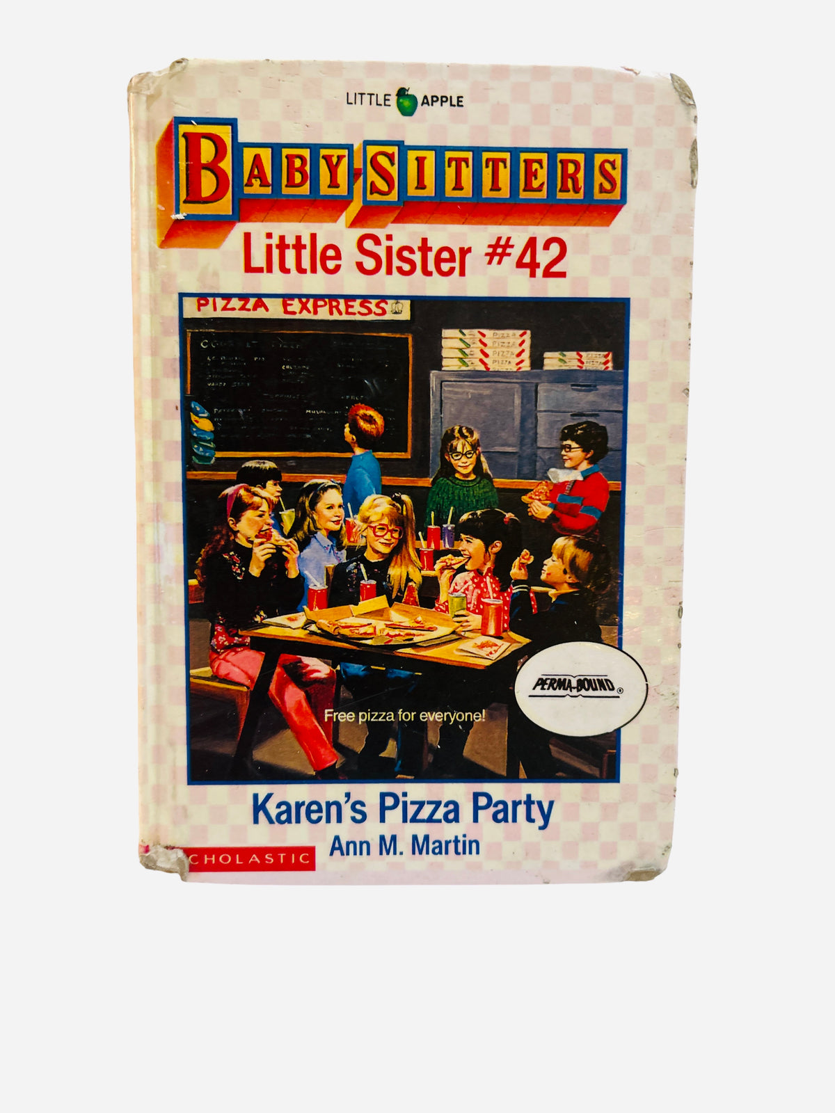 Karen's Pizza Party Ex-Library Hardcover – Baby-Sitters Little Sister #42 by Ann M. Martin