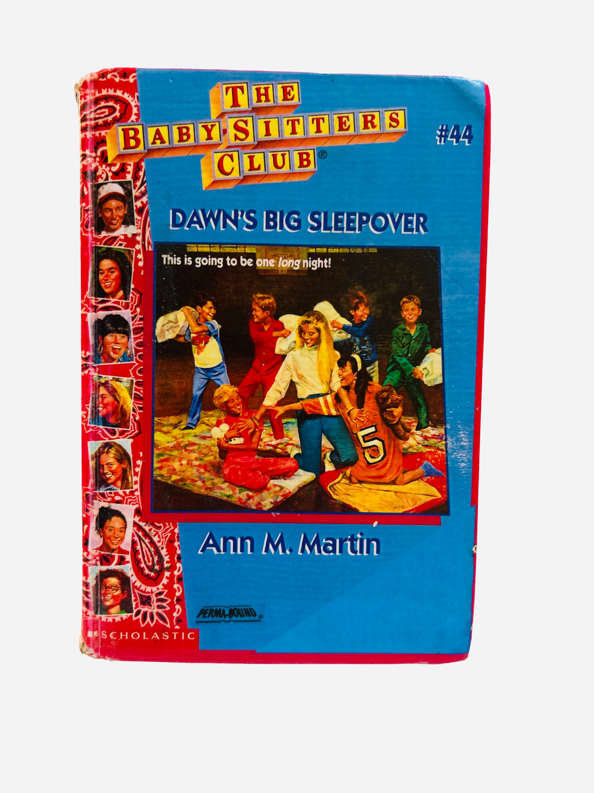 Dawn's Big Sleepover Ex-Library Hardcover – Baby-Sitters Club #44 by Ann M. Martin