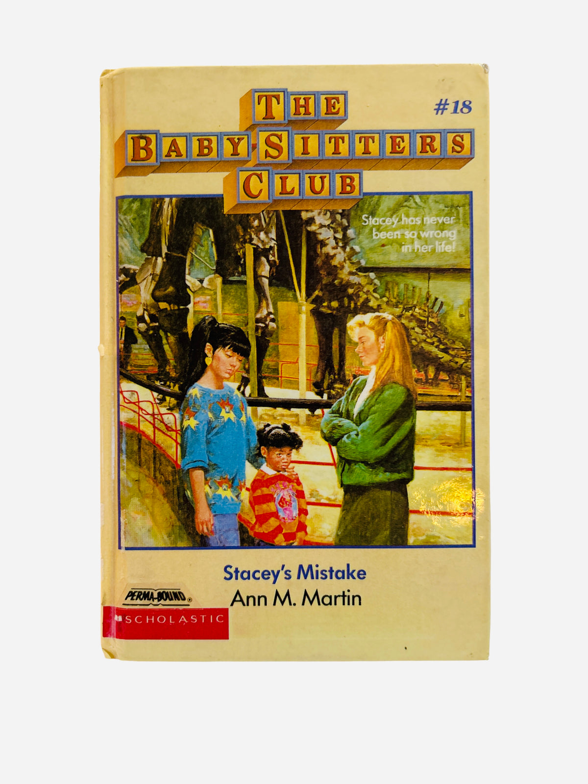 Stacey's Mistake Ex-Library Hardcover – Baby-Sitters Club #18 by Ann M. Martin