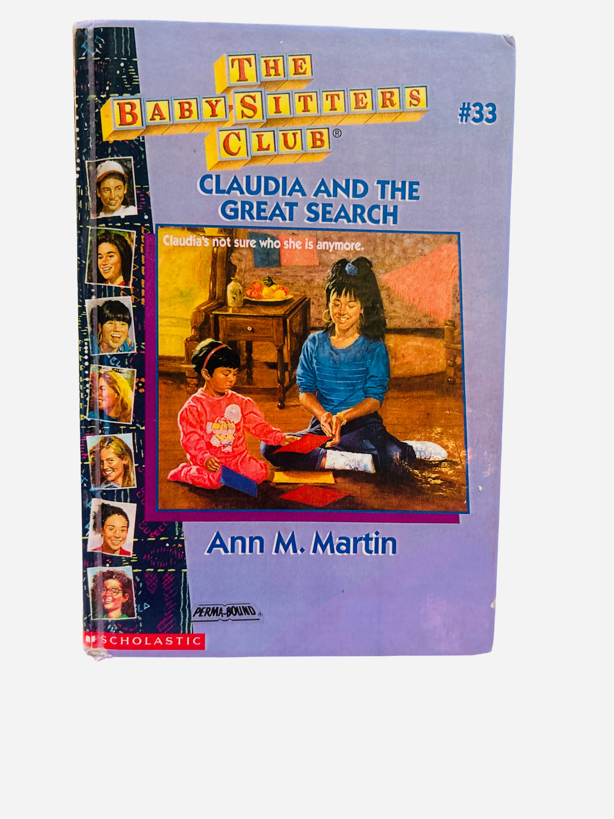 Claudia and the Great Search Ex-Library Hardcover – Baby-Sitters Club #33 later cover edition by Ann M. Martin