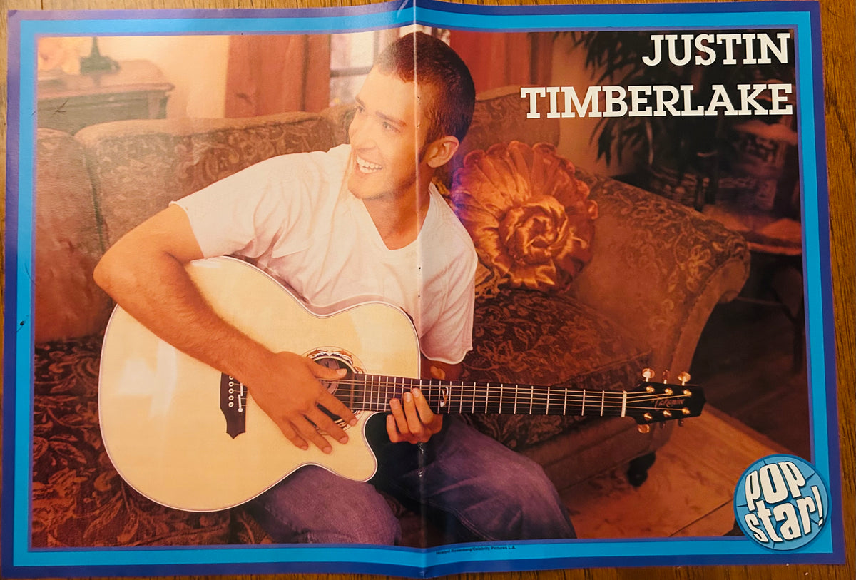 Paul Walker in 2 Fast 2 Furious side of double-sided Pop Star poster