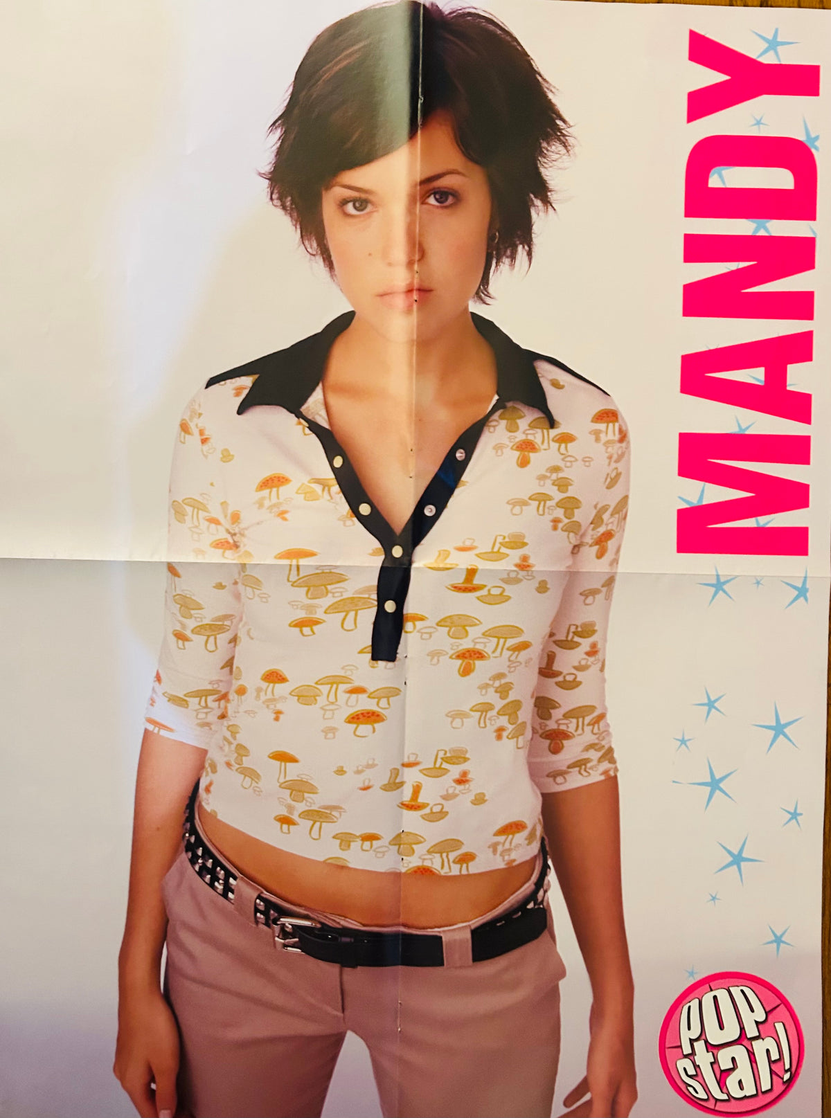 50 Cent side of double-sided Pop Star poster