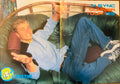 Justin Timberlake NSYNC Summer Tour 1999 portrait poster reverse side