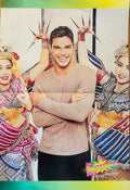 Ricky Martin SuperTeen poster side with costumed performers