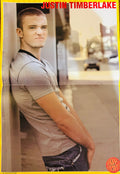 Justin Timberlake Pop Star! Magazine double-sided poster 11x16 - Side B