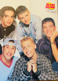 Five Teen Machine group portrait side of poster