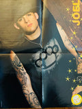Joel Madden Popstar portrait side of double-sided poster