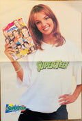 Britney Spears SuperTeen side of double-sided poster