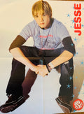 Simple Plan Pop Star band group side of double-sided poster