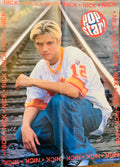 Nick Carter Pop Star portrait side of double-sided poster