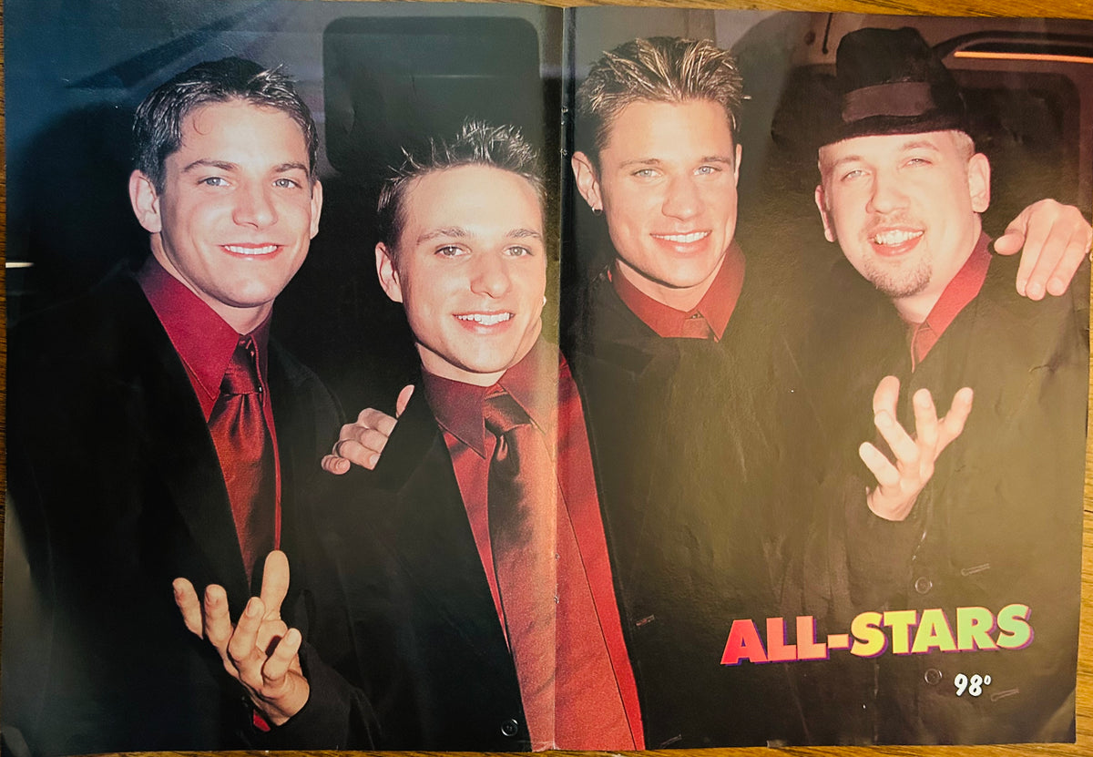Justin Timberlake All-Stars portrait side of poster