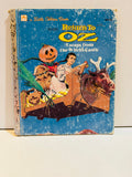Return to Oz Escape from the Witch's Castle Little Golden Book 1985 cover