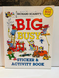 Richard Scarry's Big Busy Sticker & Activity Book cover
