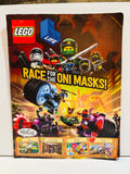 LEGO Life Magazine March-May 2018 Race for the Oni Masks Ninjago cover