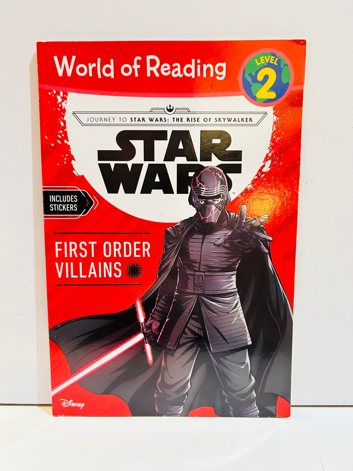 Star Wars First Order Villains World of Reading Level 2 2019 paperback cover