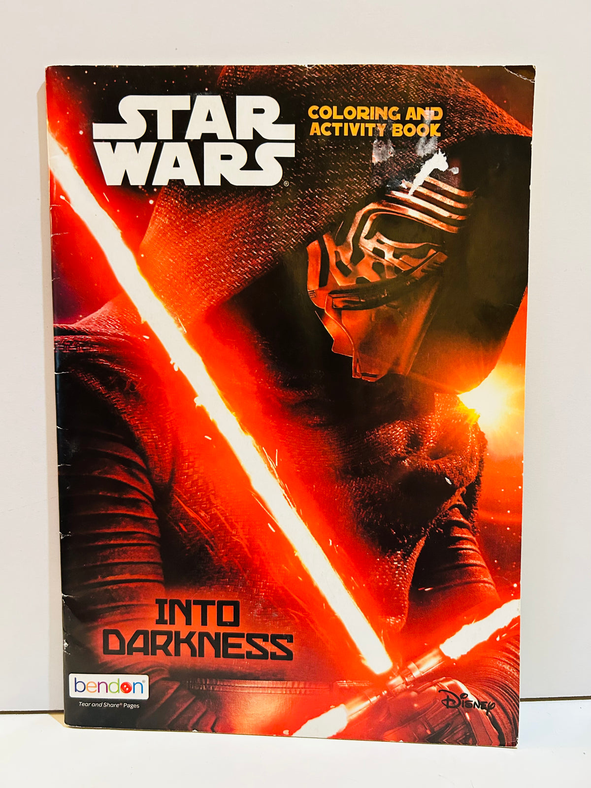 Star Wars Into Darkness Coloring and Activity Book by Bendon Disney cover