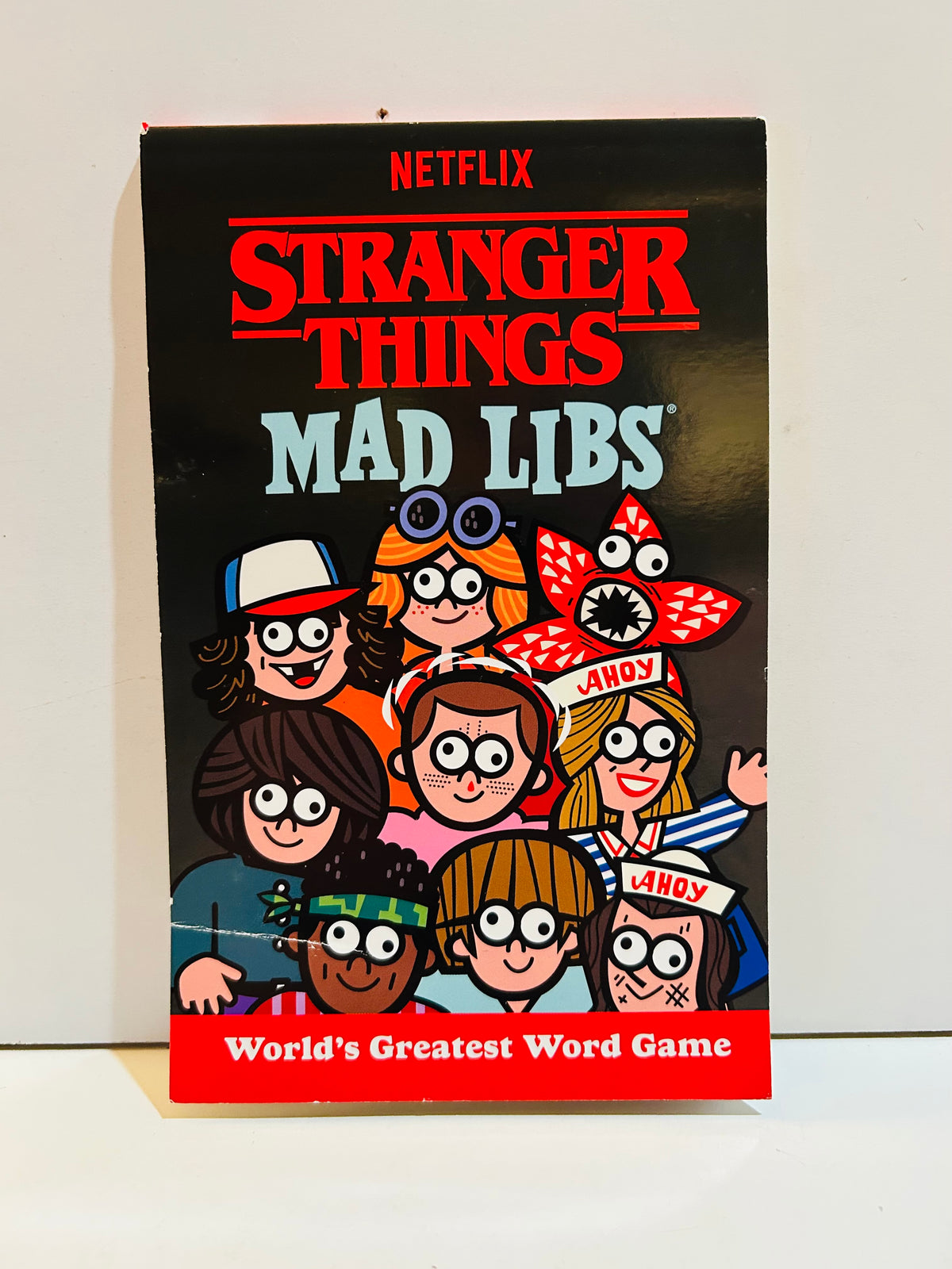 Stranger Things Mad Libs Netflix World's Greatest Word Game cover