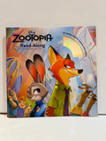 Disney Zootopia Read-Along Storybook and CD 2016 First Edition paperback cover