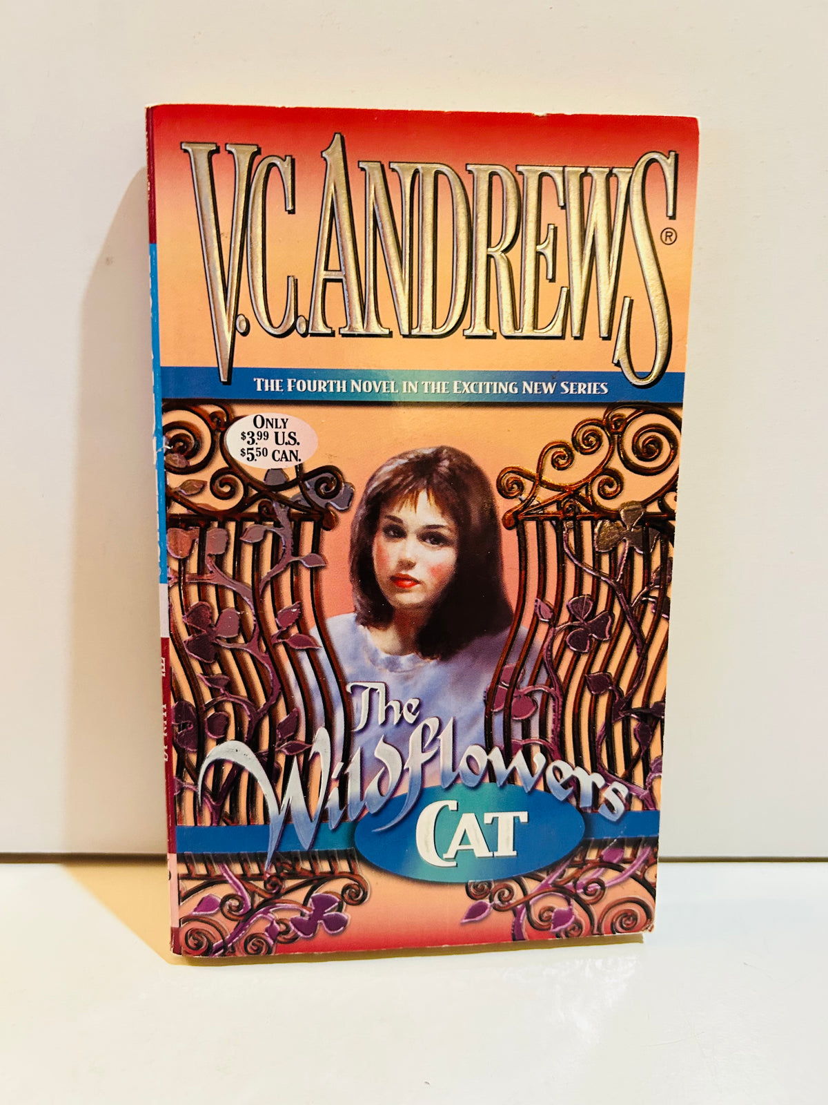 Cat by V.C. Andrews The Wildflowers #4 1999 First Edition paperback cover
