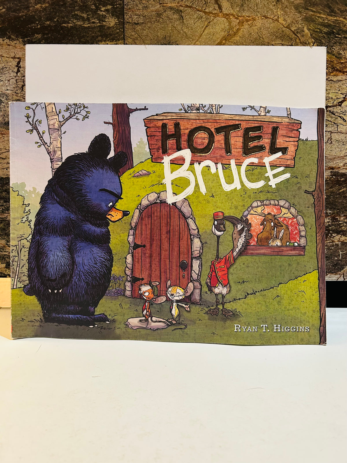 Hotel Bruce by Ryan T. Higgins 2016 paperback cover