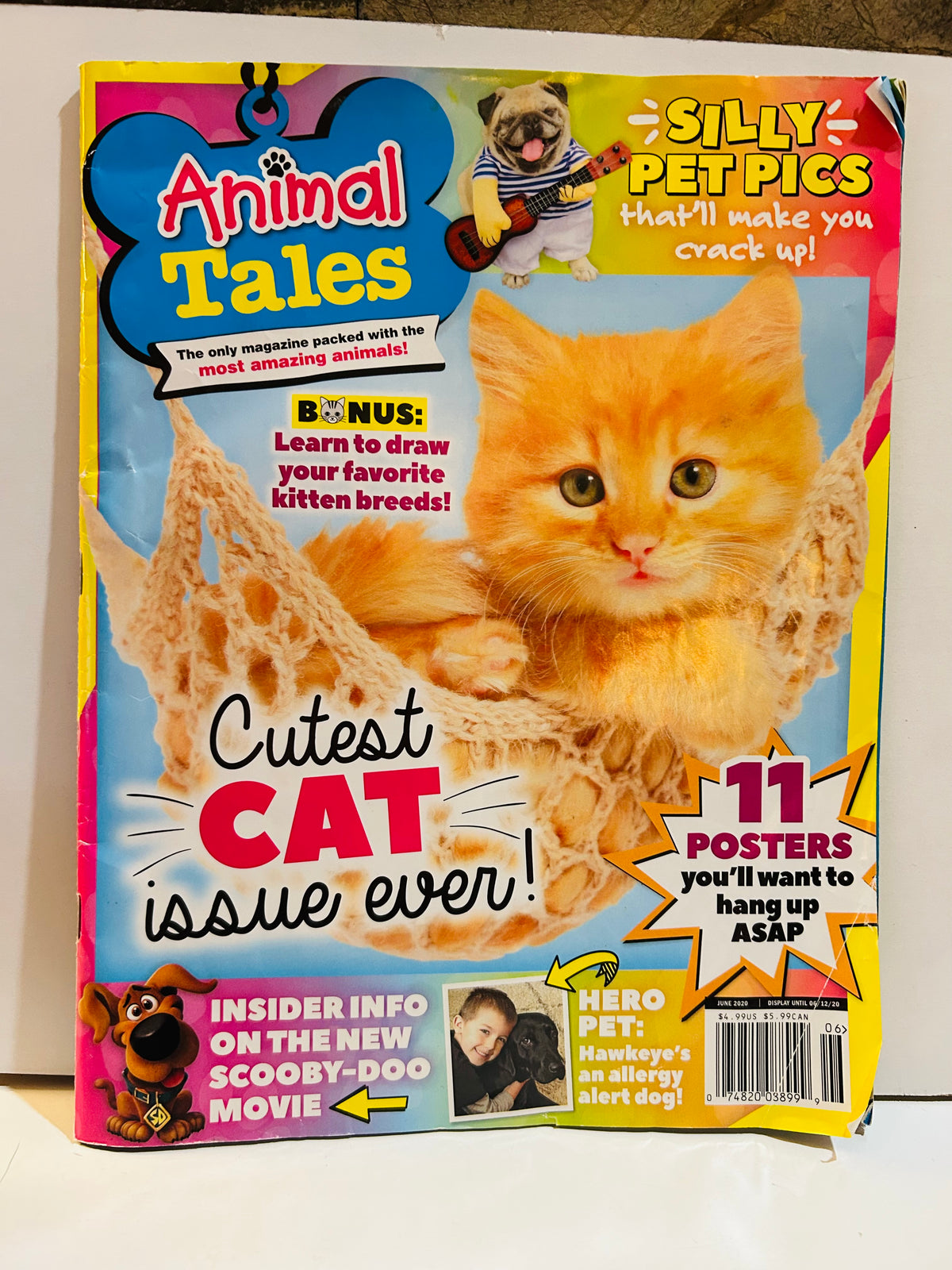 Animal Tales Magazine June 2020 Cutest Cat Issue Ever cover