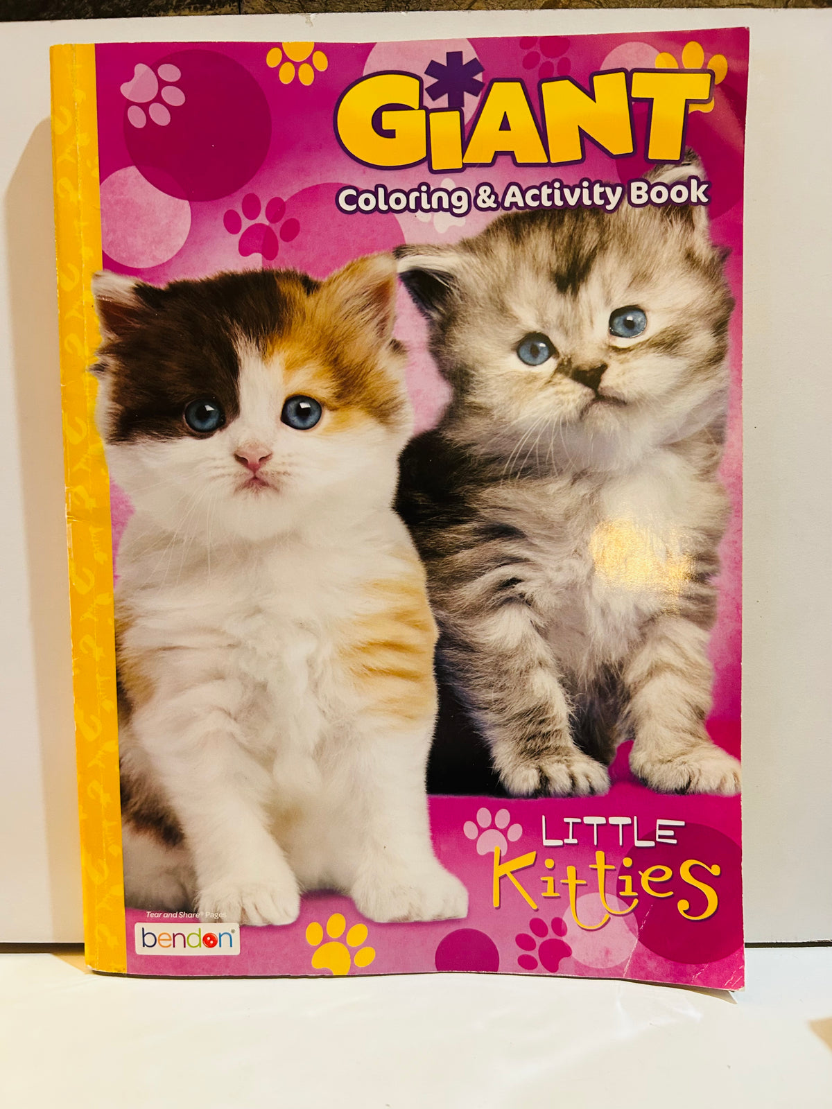 Little Kitties Giant Coloring & Activity Book by Bendon cover
