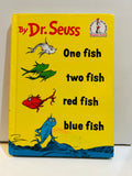 One Fish Two Fish Red Fish Blue Fish by Dr. Seuss Beginner Books hardcover cover
