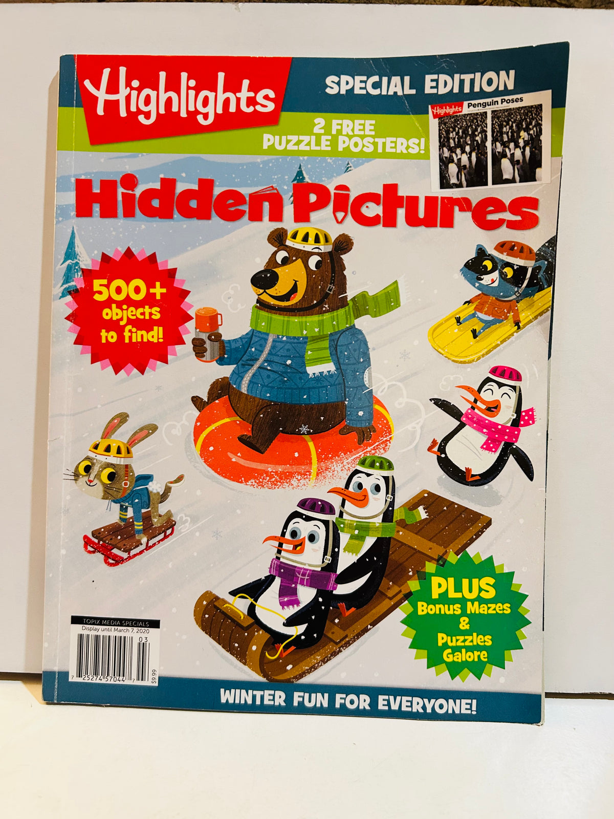 Highlights Hidden Pictures Special Edition Winter Fun for Everyone cover