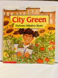 City Green by DyAnne DiSalvo-Ryan Scholastic 1994 paperback cover