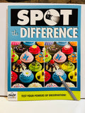Spot the Difference activity book by Papp Puzzles cover