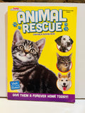 Animal Rescue Coloring & Activity Book by Kappa Activity Books cover