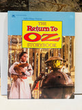 1985 Return to Oz Storybook hardcover featuring Dorothy and the mechanical man
