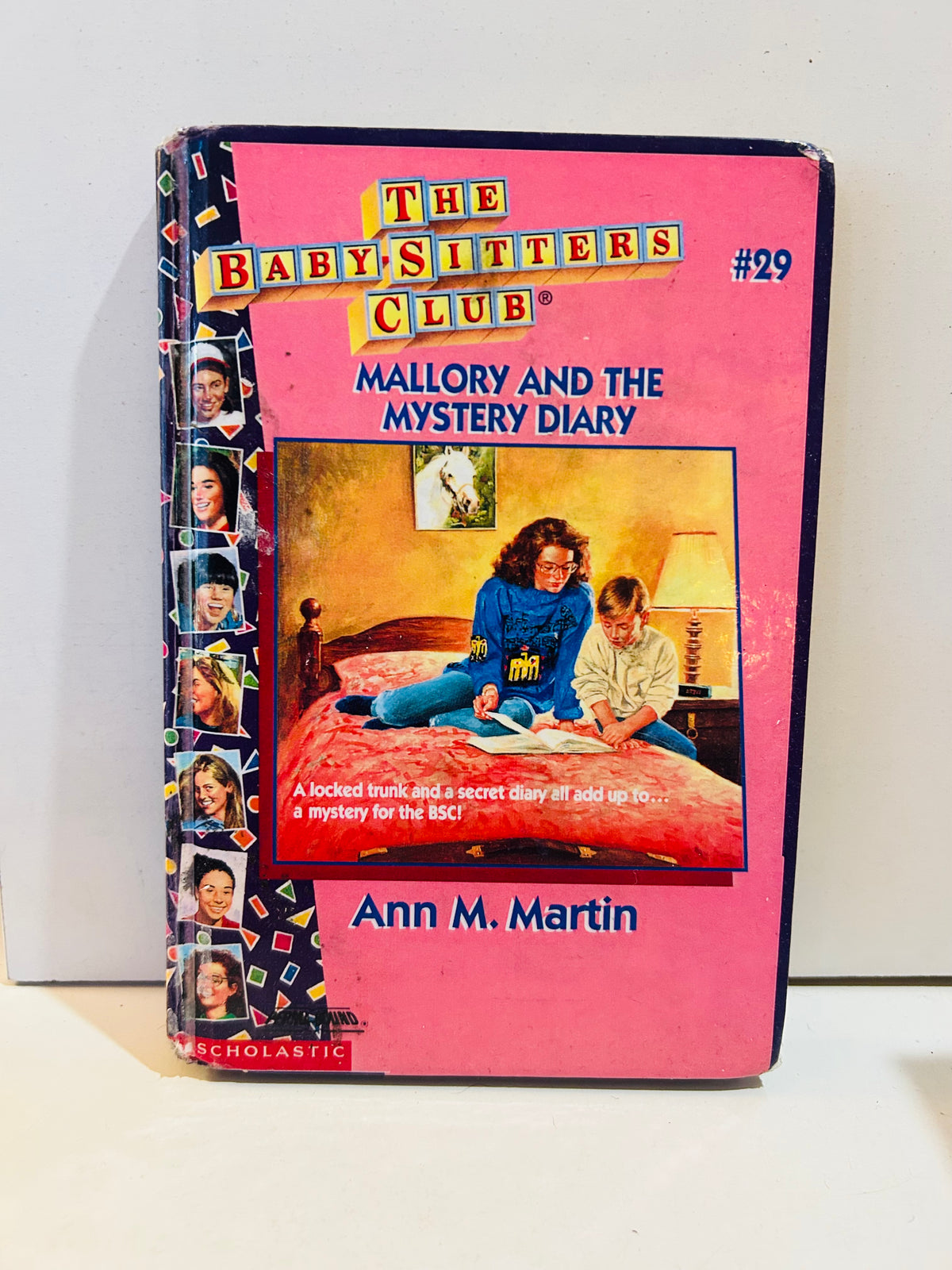 Ex-library hardcover of Mallory and the Mystery Diary, Baby-Sitters Club book 29