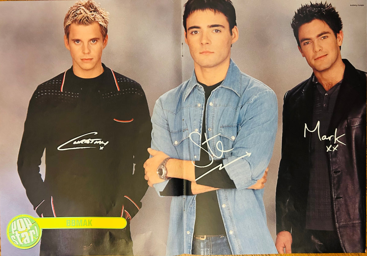 Gomak Pop Star! Magazine double-sided poster 11x16 - Side B
