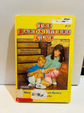 Ex-library hardcover of Mary Anne's Bad-Luck Mystery, Baby-Sitters Club book 17, with library label and barcode sticker visible