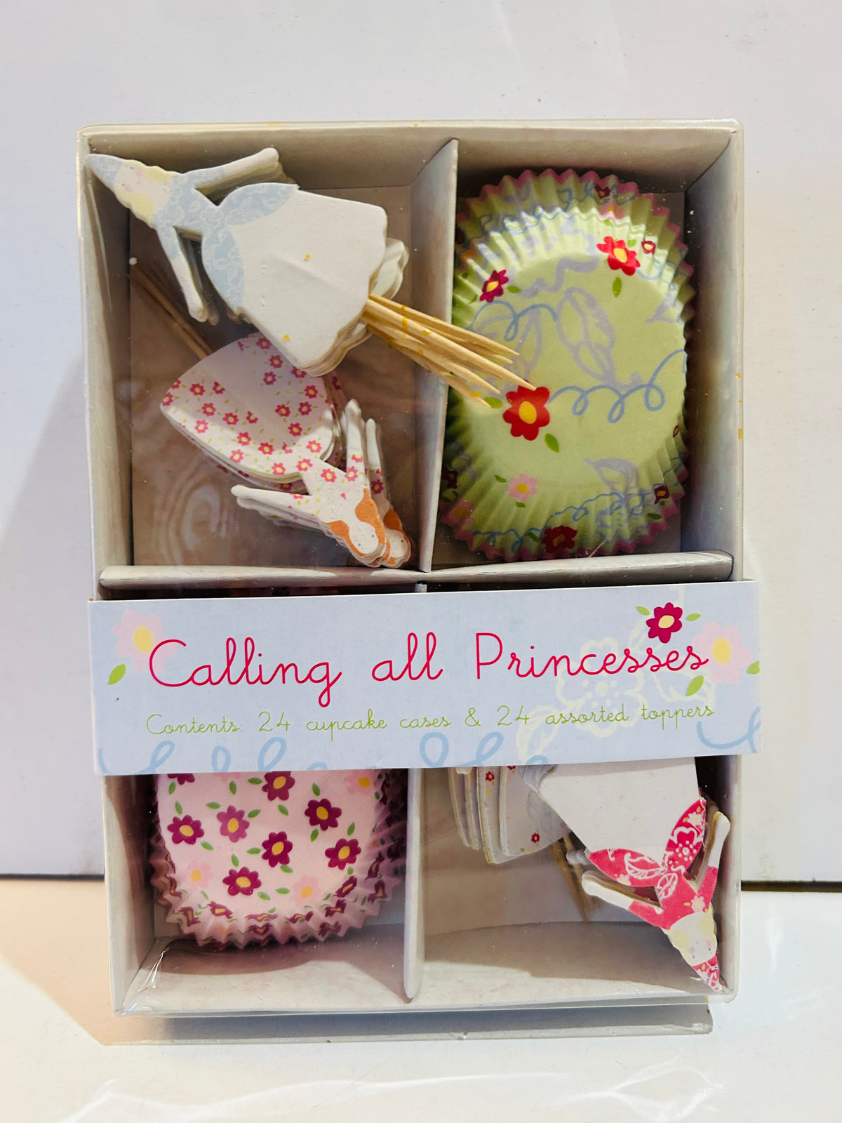 Meri Meri Calling all Princesses cupcake bake set sealed box