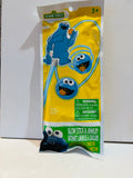 New Sesame Street Cookie Monster glow stick and jewelry set in package