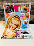 Hannah Montana Nintendo DS Rock Star promotional poster front with folds