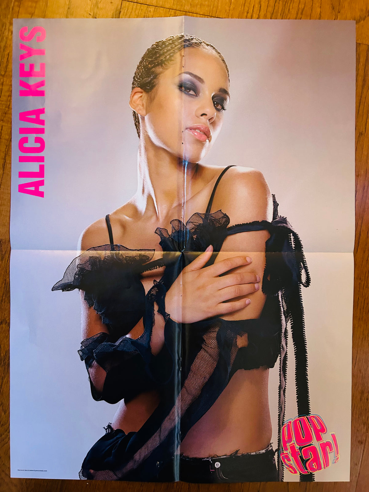 Britney Spears side of double-sided Pop Star poster