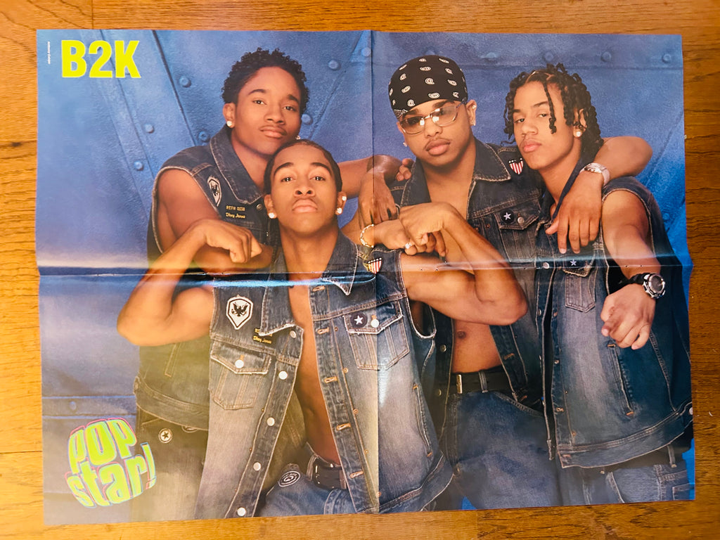 Wade Robson side of double-sided Pop Star poster