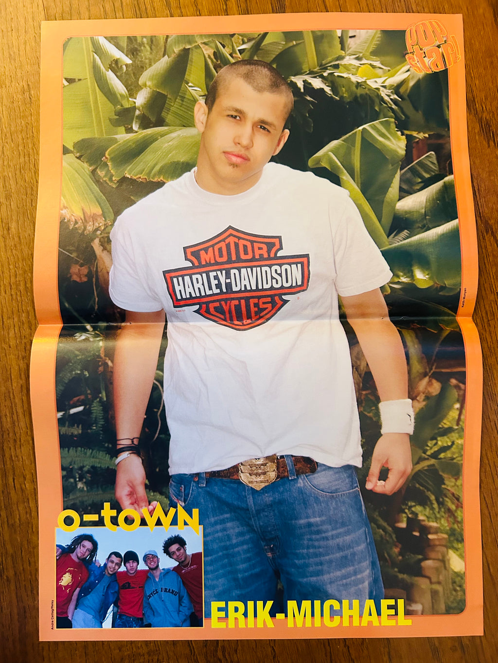 Paul Walker side of double-sided Pop Star poster