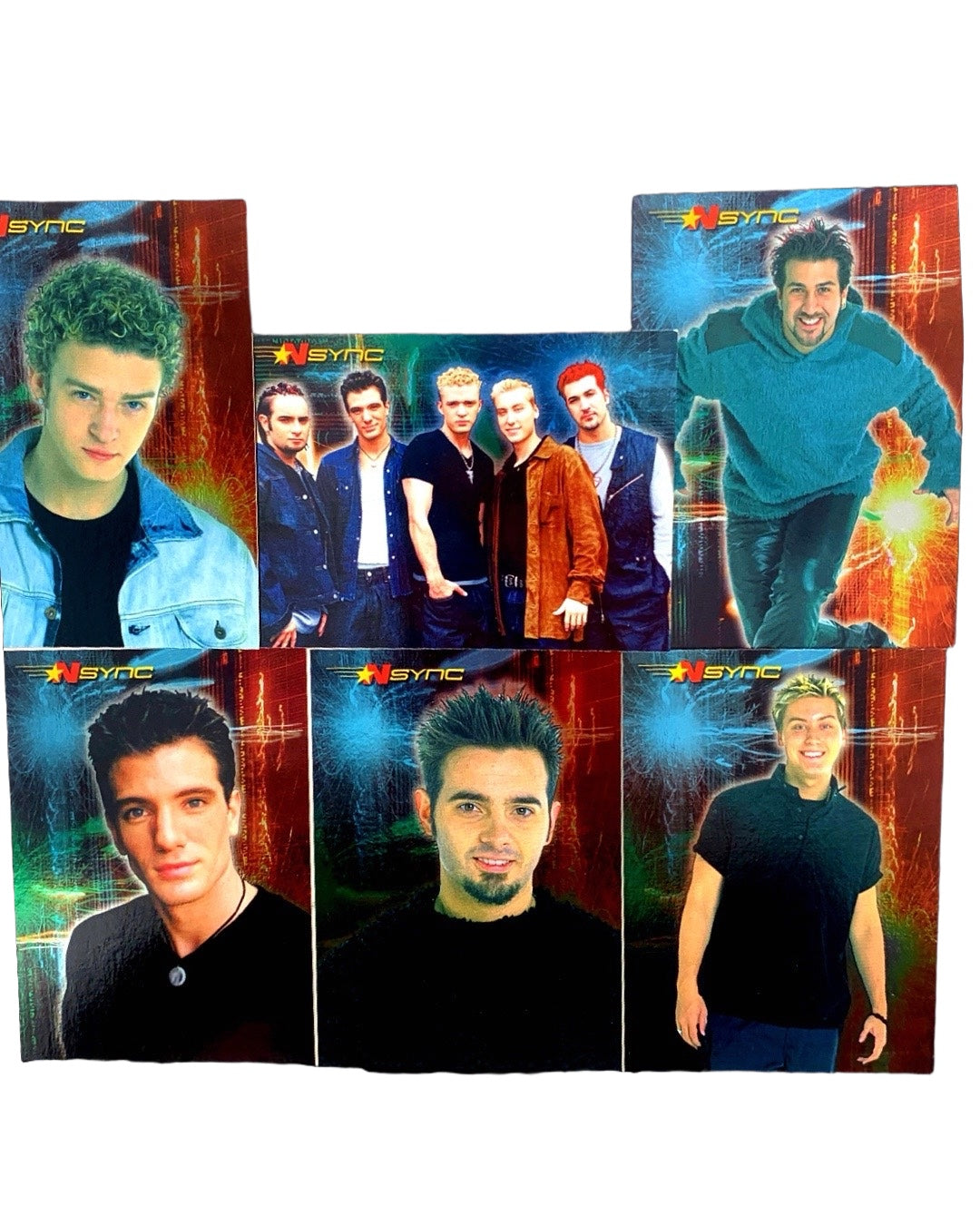 NSYNC 2000 Quotes Trading Card Set #14-19 - All 6 Cards