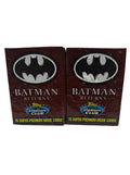 🦸 Batman Returns Topps Stadium Club Super Premium Movie Cards — 2 Sealed Packs (1992) 🎬