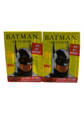 🦸 Batman Returns Topps #1 Hit Movie Trading Card Packs — 2 Sealed Packs (1992) 🎬