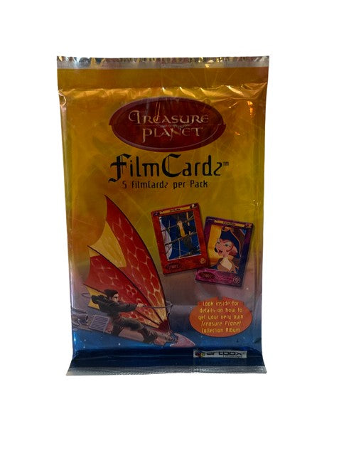 🌌 Treasure Planet FilmCardz — 1 Sealed Pack (Disney 2002) ✨