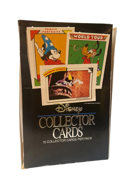 Disney Collector Cards — Empty Display Box (1992) 🎠