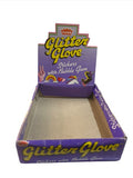 Fleer Glitter Glove — Stickers with Bubble Gum Empty Display Box ✨🧤