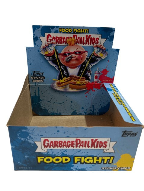 Garbage Pail Kids Food Fight! — Topps Empty Display Box 🍕🧠