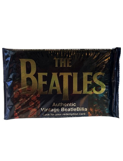 The Beatles — Authentic Vintage BeatleBilia Trading Card Pack (1996) 🎸